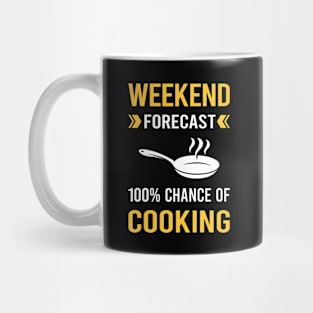 Weekend Forecast Cooking Mug